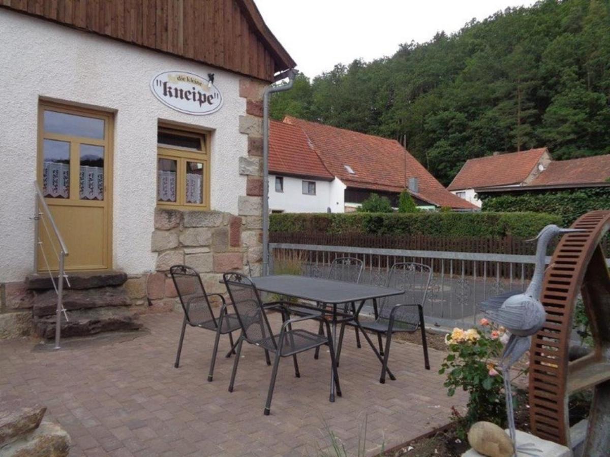 Ferienhaus Zur Kleinen Kneipe Fladungen Exterior foto